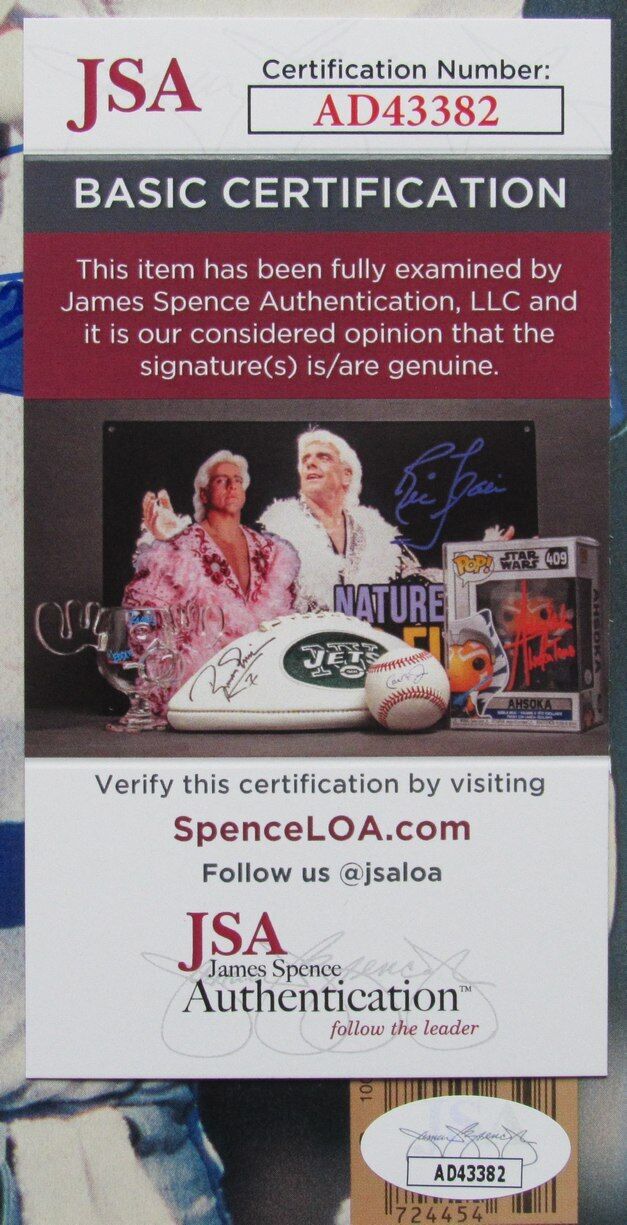 Tony Dorsett HOF Autographed 1985 Sports Illustrated  Dallas Cowboys JSA