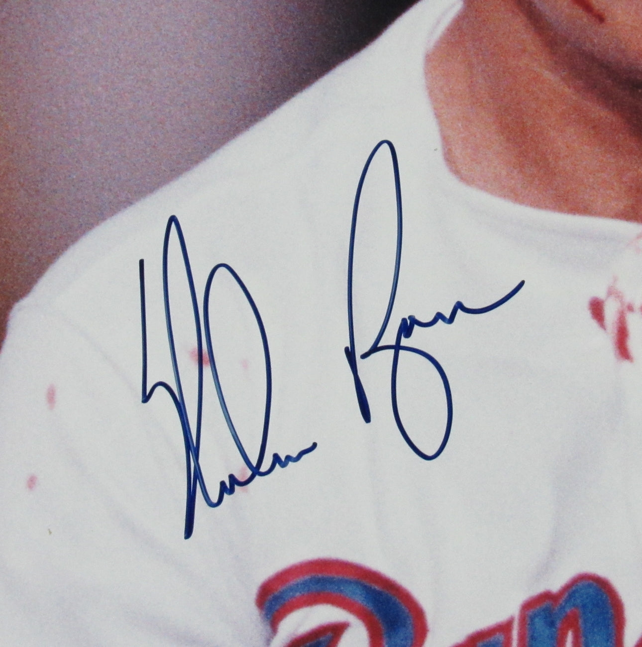 Nolan Ryan Texas Rangers Signed/Autographed 16x20 Photo Framed JSA 149753
