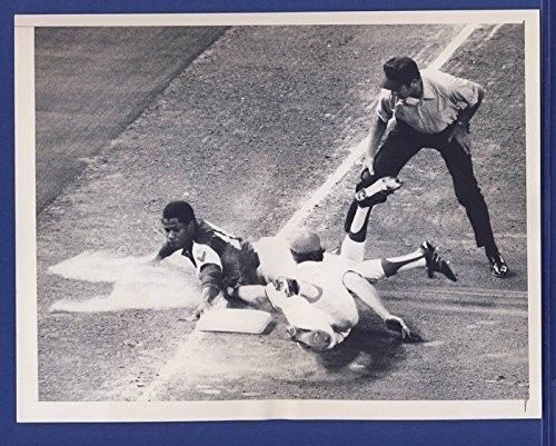 DUSTY BAKER 9x7 Press/Wire Photo Atlanta Braves