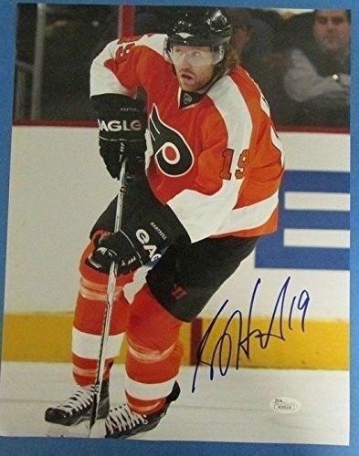 Scott Hartnell Philadelphia Flyers Autographed/Signed 8X10 Photo JSA 133407