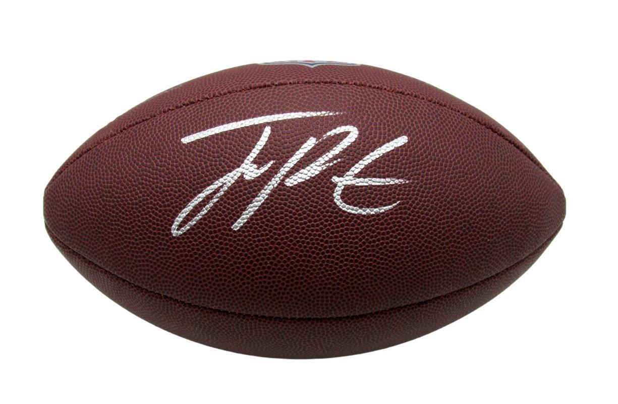 Joey Porter Jr. Autographed Brown  "The Duke" Football Steelers PSA/DNA 177461