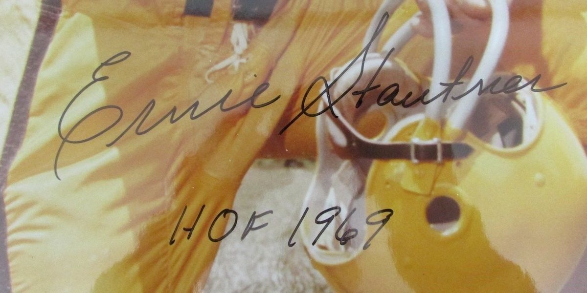 Ernie Stautner Pittsburgh Steelers Signed/Autographed 16x20 PSA/DNA BA132237