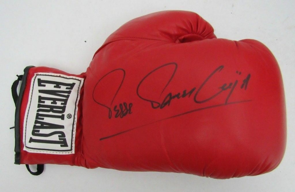 Jesse James Leija Signed/Autographed Everlast Boxing Glove JSA 134552