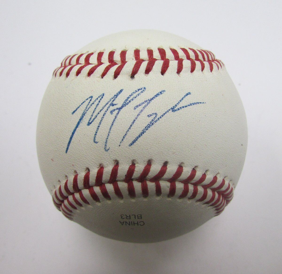 Michael Taylor White Sox/A's Signed/Autographed Baseball 139376