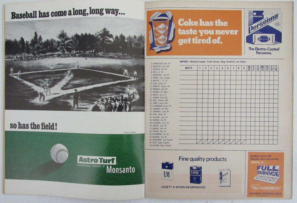 1969 Mets World Series Program New York Mets vs. Baltimore Orioles 188429