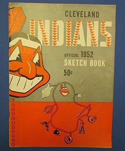 1952 CLEVELAND INDIANS YEARBOOK