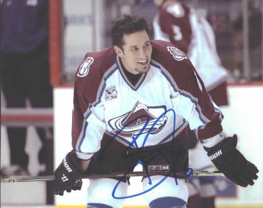 Bob Boughner Colorado Avanlanche Signed/Autographed 8x10 Photo 152519