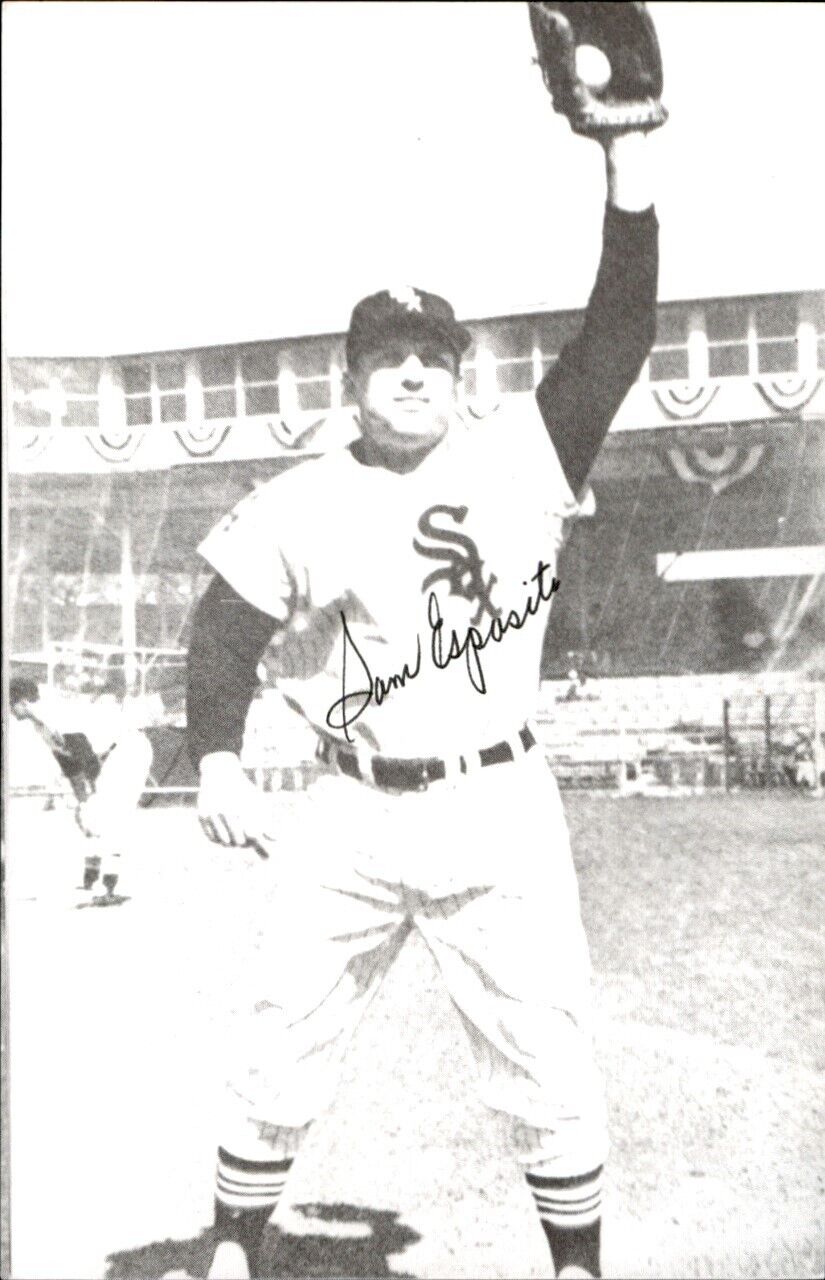 Sammy Esposito White Sox Signed/Auto 3x5  Photo 178215