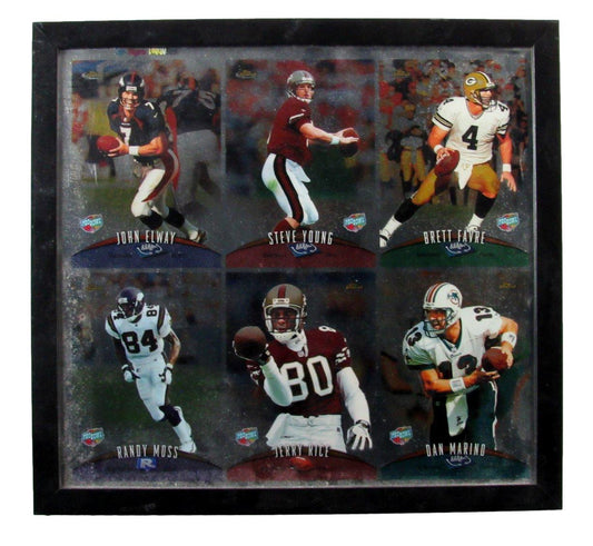 1998 Topps Finest Framed Card Sheet of Six Cards Moss RC/Marino/Rice 181836