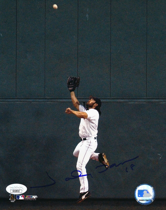 Johnny Damon Boston Red Sox Signed/Autographed 8x10 Photo JSA 156072