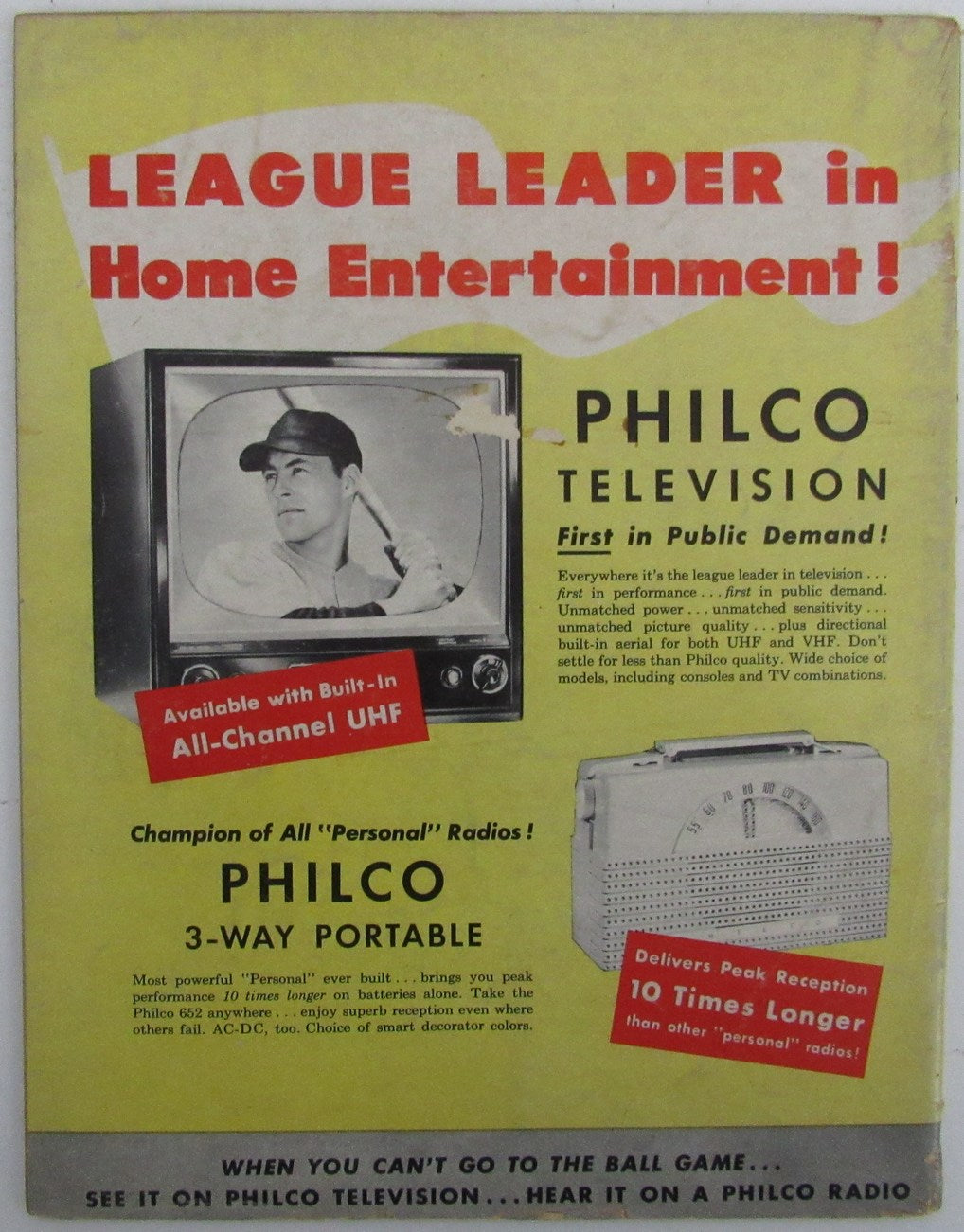 Vintage 1953 Washington Nationals Yearbook 175615