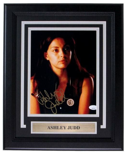 Ashley Judd Actress Signed/Autographed 8x10 Photo Framed JSA 155608