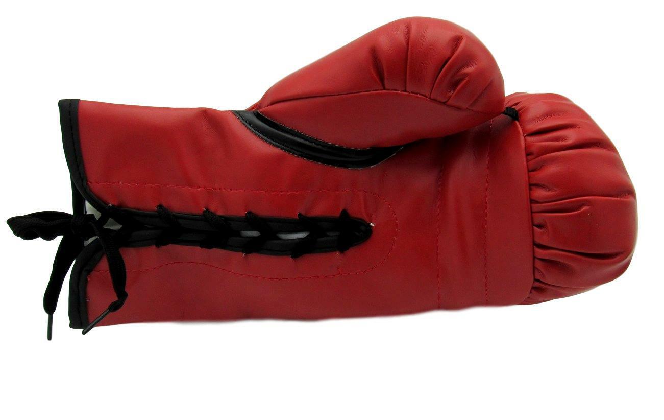 Tom Boom Boom Johnson Boxing Signed Everlast Red Left Boxing Glove JSA 154762