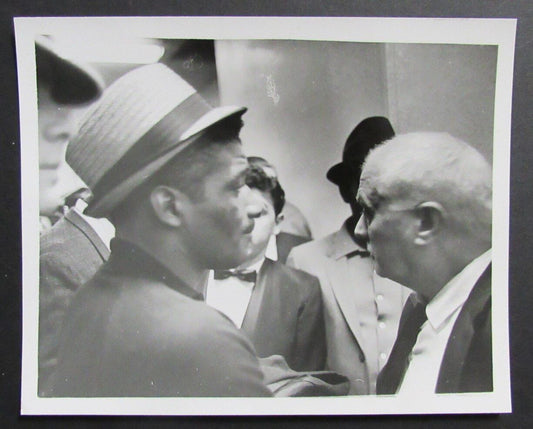 Floyd Patterson Boxing Champ 5x6 B/W Press Photo