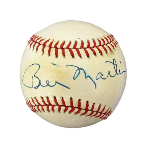 Billy Martin Signed/Autographed OAL Baseball New York Yankees PSA/DNA 190567