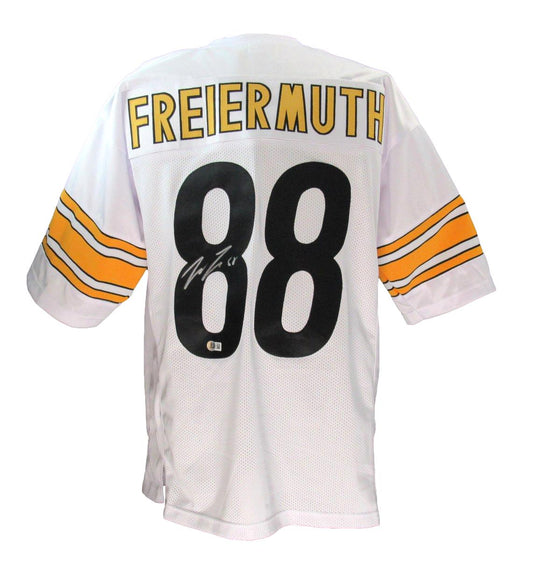 Pat Freiermuth Signed/Autographed Steelers Custom Jersey Beckett 161949