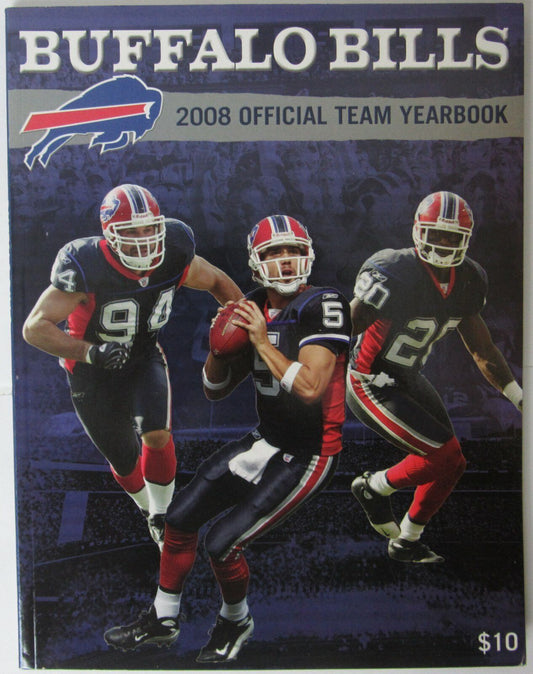 2008 Buffalo Bills NFL Football Official Team Yearbook 145548