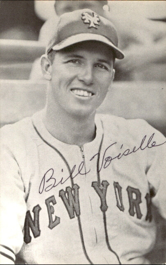 Bill Voiselle NY Giants d. 2005 Signed/Autographed 3x5  Photo 179293
