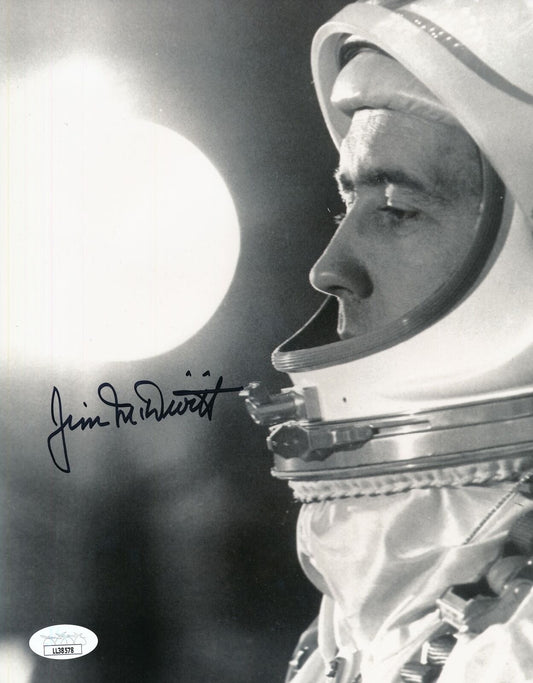 Jim McDivitt Astronaut Gemini Shuttle Signed/Autographed 8x10 Photo JSA 157320