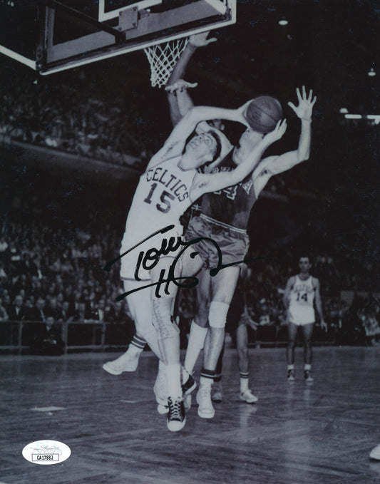 Tom Heinsohn HOF Signed/Autographed 8x10 Photo Boston Celtics JSA 192951