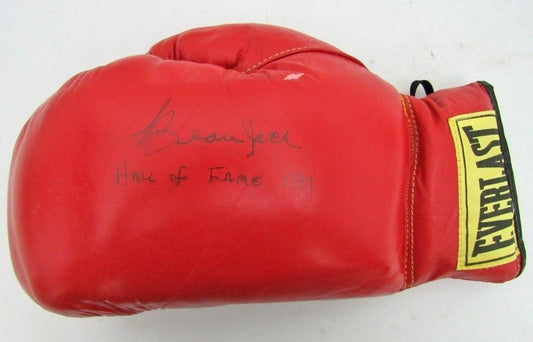 Beau Jack HOF RARE MSG Legend Signed Everlast Boxing Glove JSA 134546