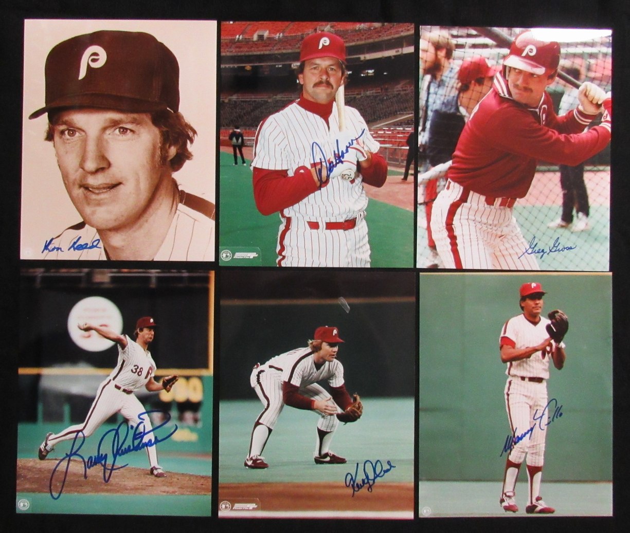 Lot of (20) Autographed 1980 Philadelphia Phillies 8x10 Photos 181352