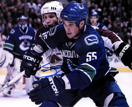 Shane O'Brien Vancouver Canucks Signed/Autographed 8x10 Photo 152988