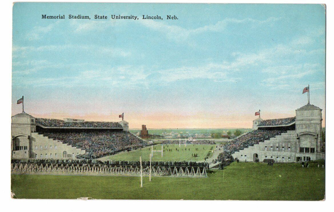 Vintage Unused Postcard of Memorial Stadium University of Nebraska 143536