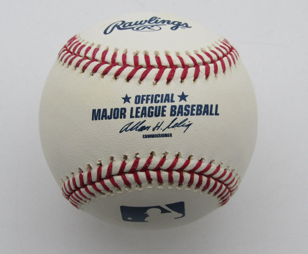 Ezequiel Carrera Autographed OML Baseball Cleveland Indians 180083