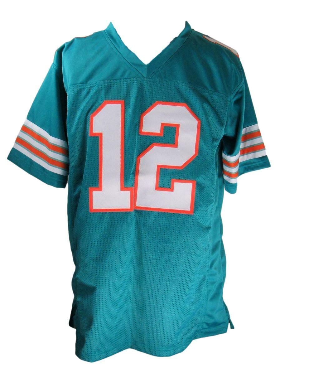 Bob Griese HOF Signed/Auto Miami Dolphins Custom Football Jersey JSA 166137