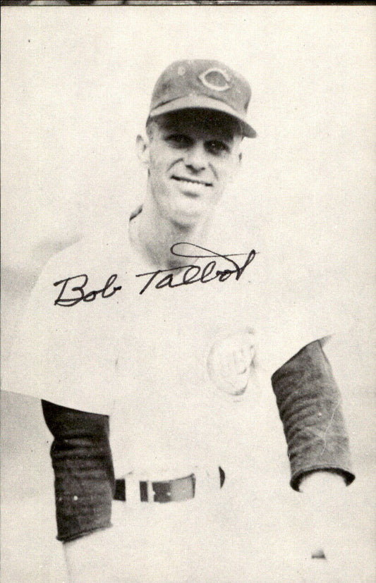 Bob Talbot Chicago Cubs Signed/Autographed 3x5  Photo 179258