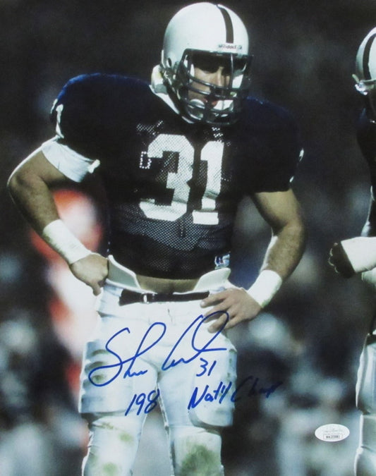 Shane Conlan Signed/Inscribed 11x14 Photo Penn State JSA 185529