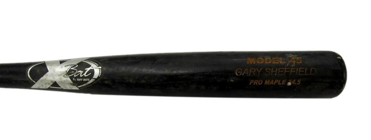 Gary Sheffield UNSIGNED Tuff Bat Game Used Baseball Bat Yankees 192242