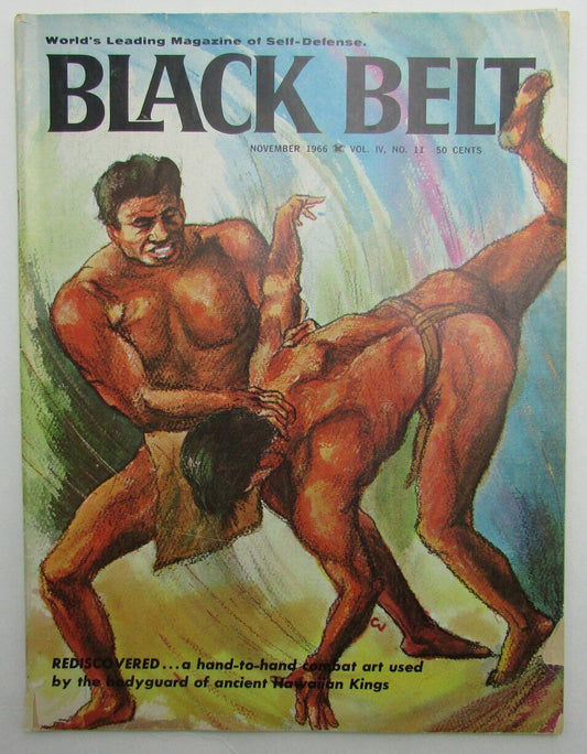 November 1966 BLACK BELT Worlds Leading Self-Defense Magazine 167690