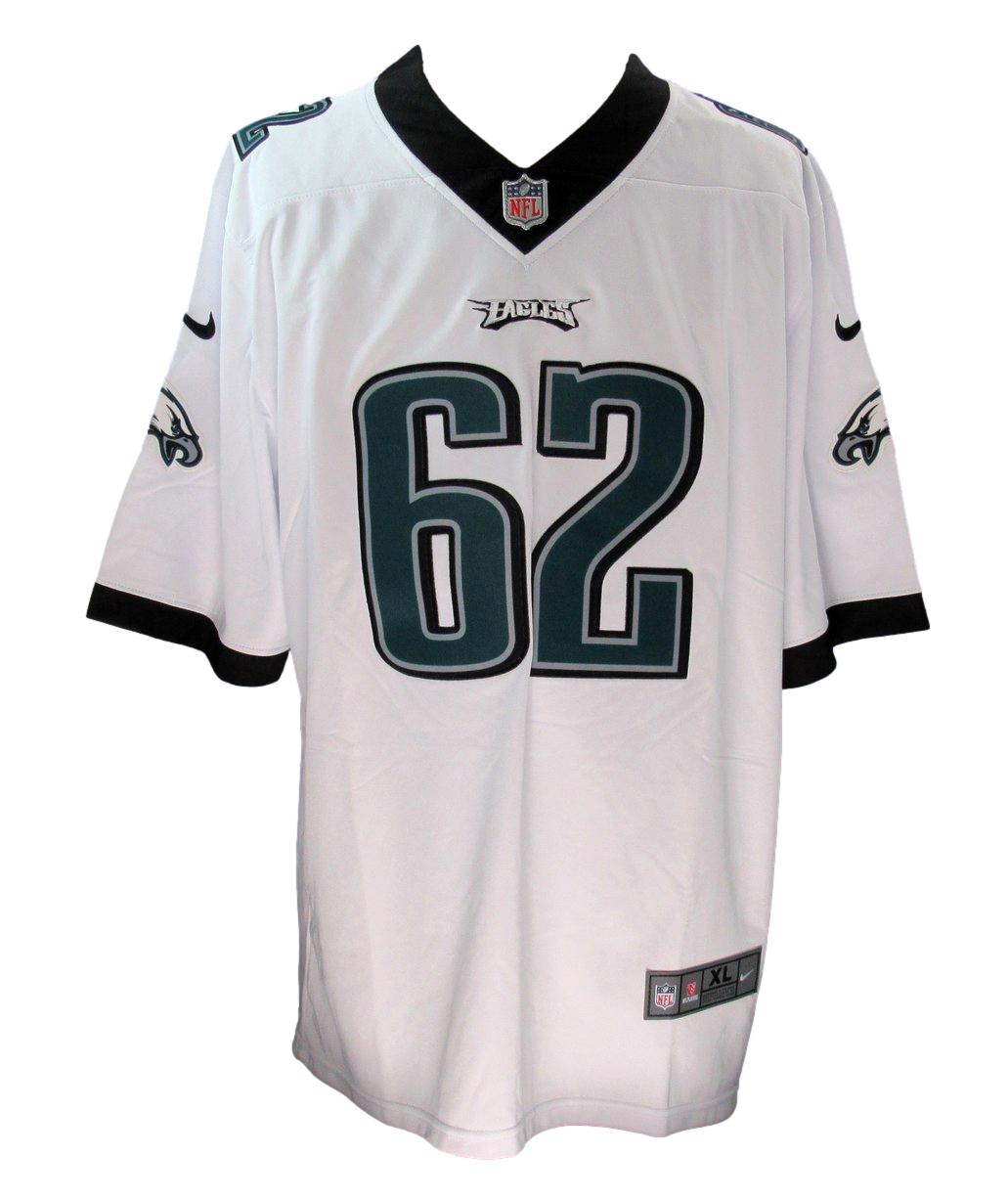 Jason Kelce Signed/Auto White Nike Football Jersey Eagles PSA/DNA 190368