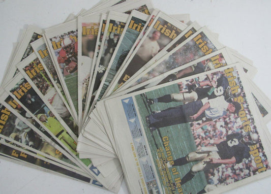 Lot of 22 1997 Notre Dame Irish Sports Report Magazines 148718