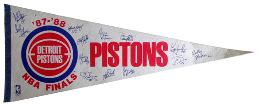 1987-88 NBA Finals Detroit Pistons 30x12 Felt Pennant 176856