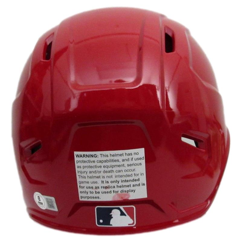 Trea Turner Signed Full Size MLB Replica Batting Helmet Phillies Beckett 188187