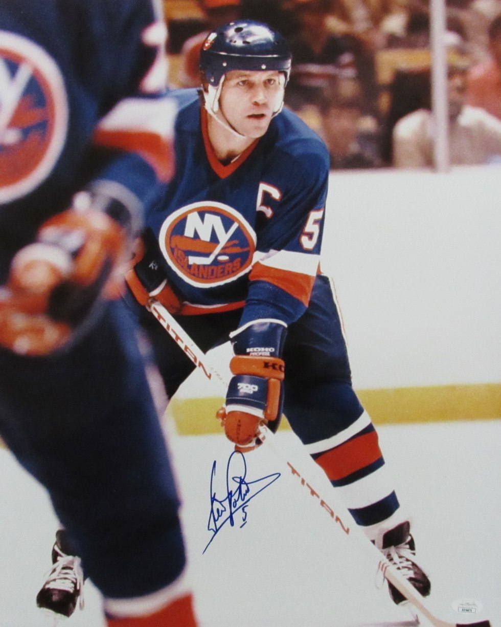 Denis Potvin HOF Signed 16x20 Photo New York Islanders JSA 186149