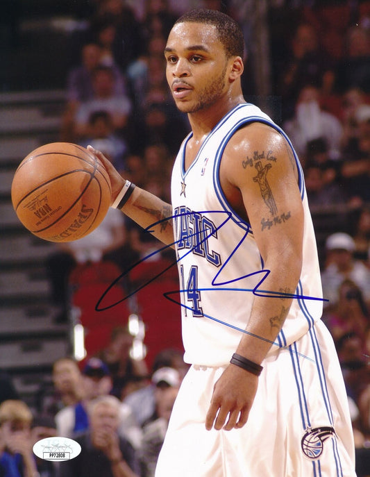 Jameer Nelson Orlando Magic Signed/Autographed 8x10 Photo JSA 161051