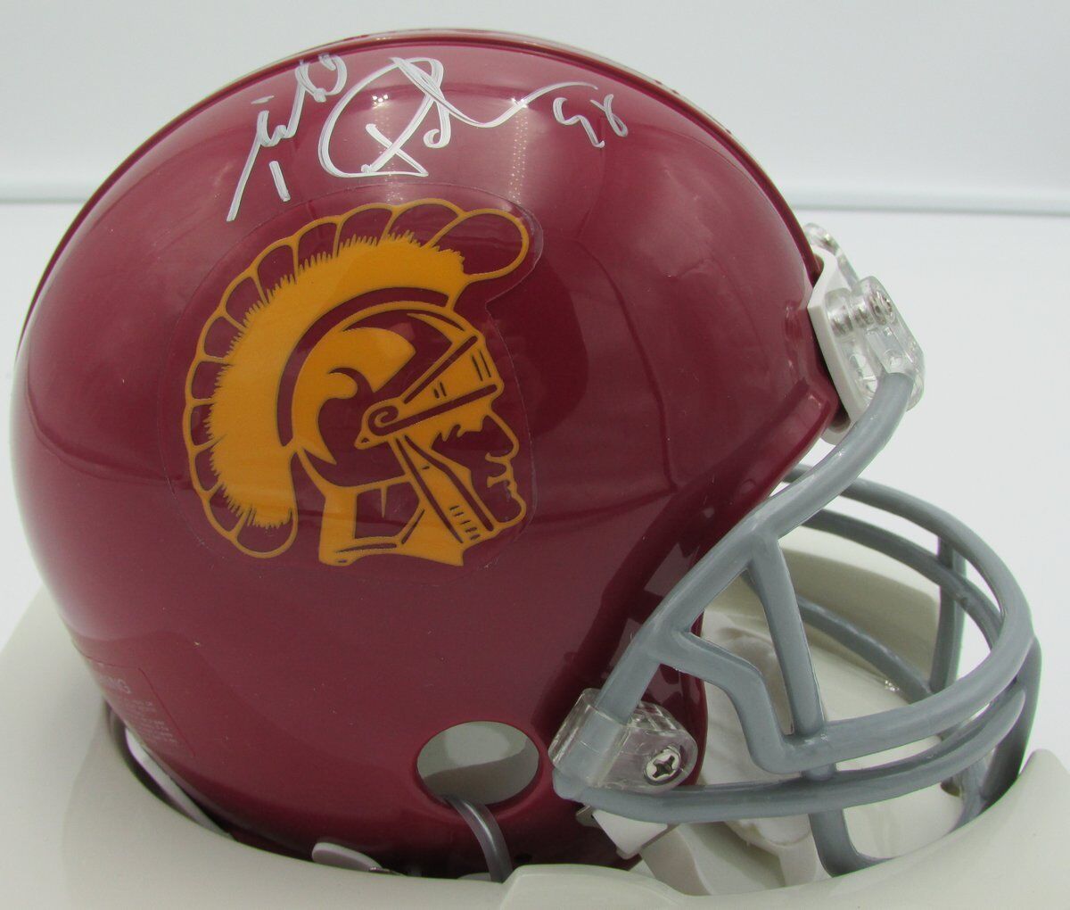 Mike Patterson USC Signed/Autographed Mini Helmet  138021