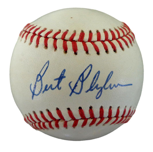 Bert Blyleven Autographed OML Baseball Minnesota Twins JSA 180170