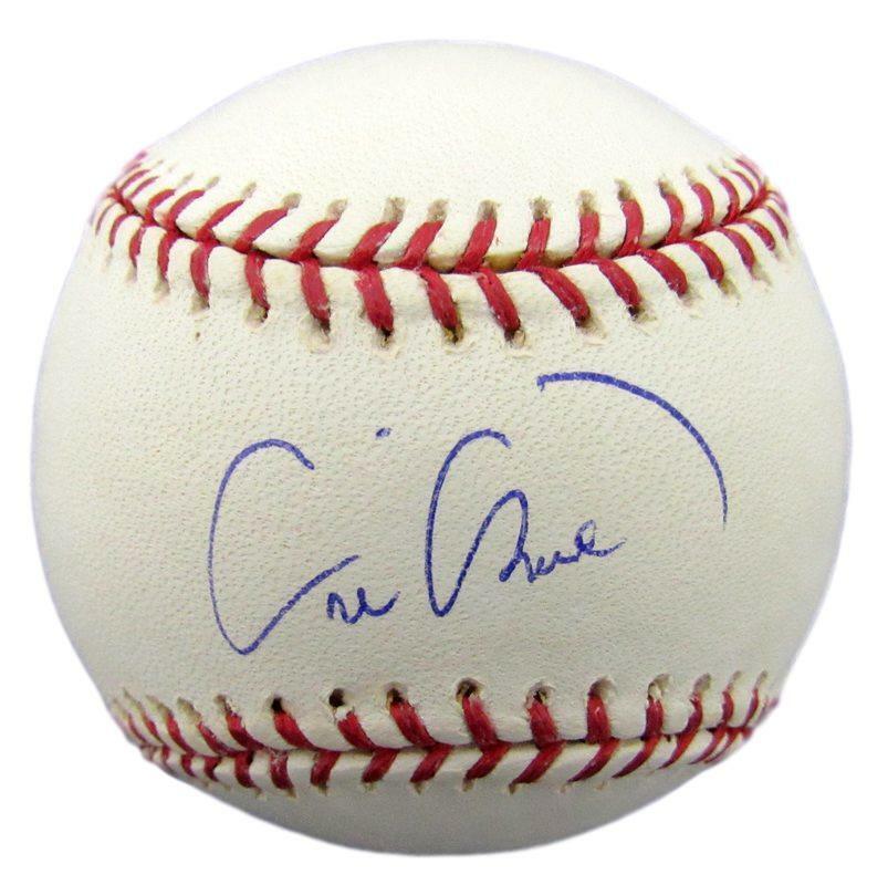 Eric Chavez Oakland A's Signed/Autographed Rawlings OML Baseball TriStar 143980