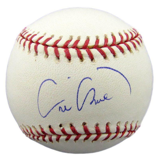 Eric Chavez Oakland A's Signed/Autographed Rawlings OML Baseball TriStar 143980