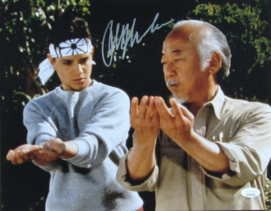 Ralph Macchio Signed/Autographed "Karate Kid" 11x14 Photo JSA 166203