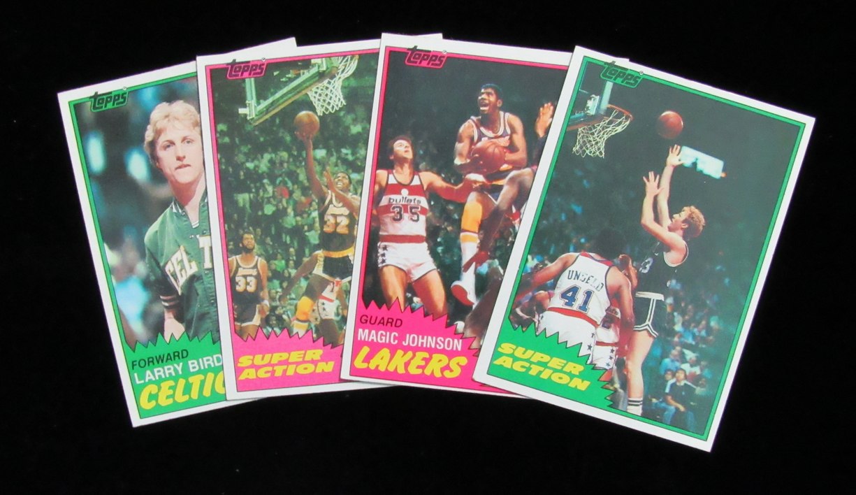 1981-82 Topps Basketball Complete Set (1-198) Larry Bird/Magic Johnson 190162