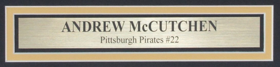 Andrew McCutchen Signed/Auto 16x20 Photo Pittsburgh Pirates Framed JSA 190253