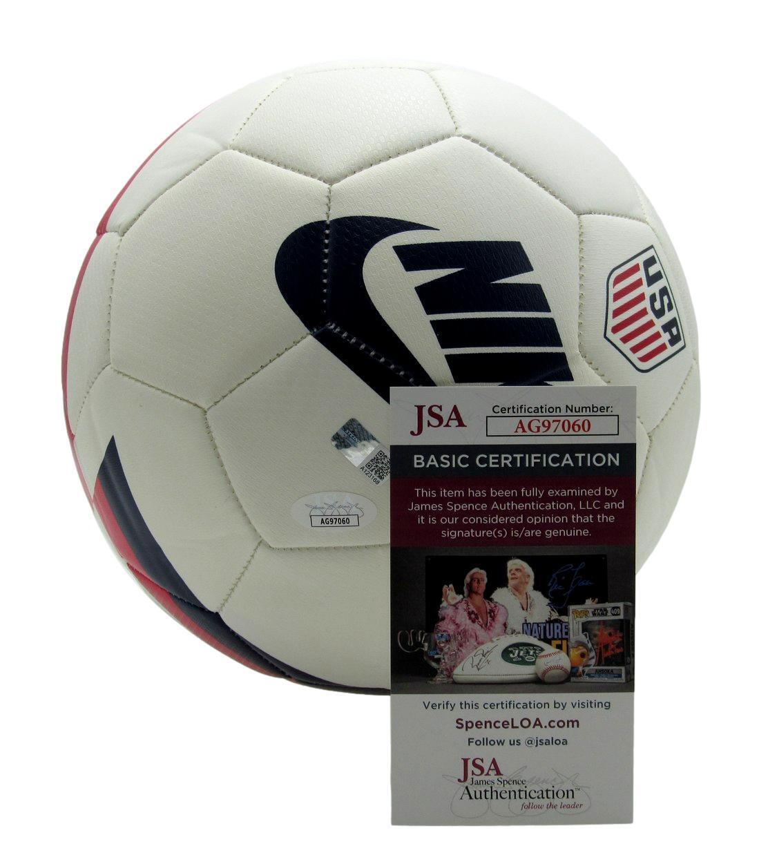 Alex Morgan Autographed/Signed Nike USA Soccer Ball U.S. Women's Soccer JSA