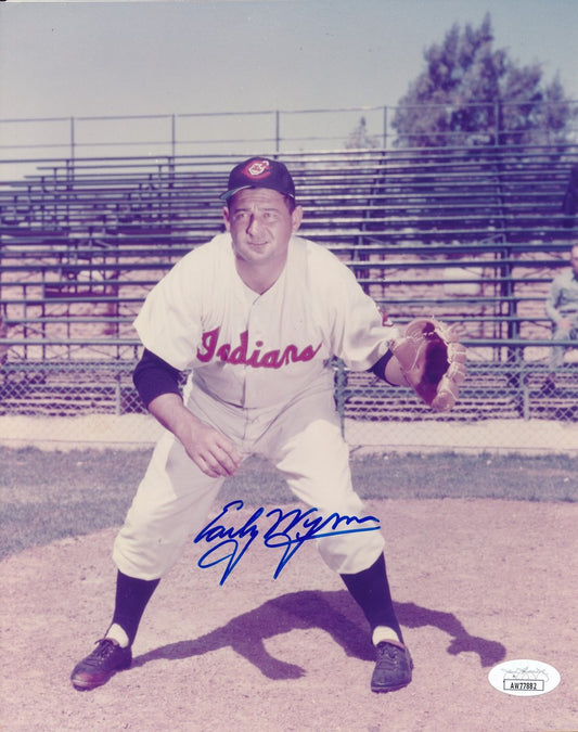 Early Wynn HOF Signed/Autographed 8x10 Photo Cleveland Indians JSA 191062