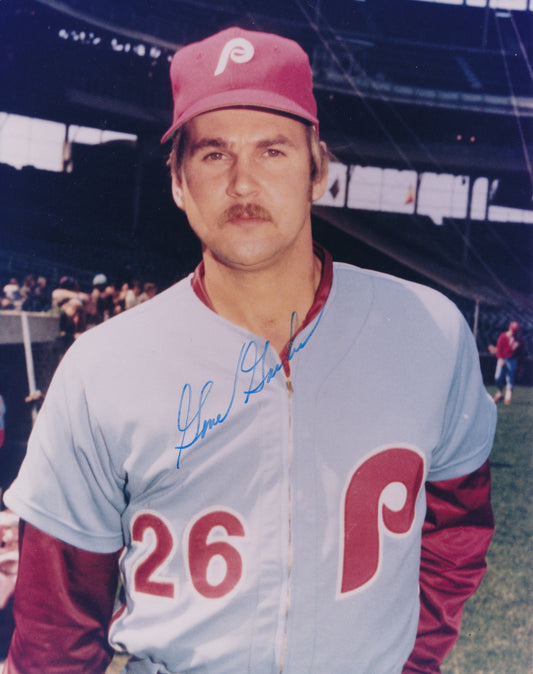 Gene Garber Signed/Autographed Vintage 8x10 Photo Philadelphia Phillies 189933